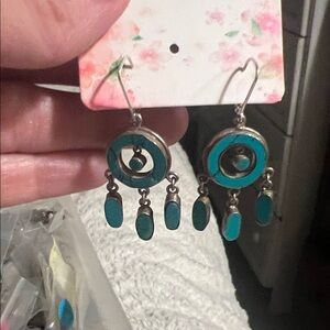 Turquoise Dangle Earrings